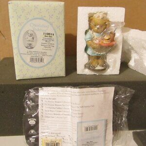 Cherished Teddies DEE DEE Figurine #110014 "Friendship Is Always On The Menu"